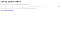Tablet Screenshot of per.nitro.dk