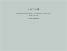 Tablet Screenshot of nitro.net
