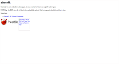 Desktop Screenshot of nitro.dk